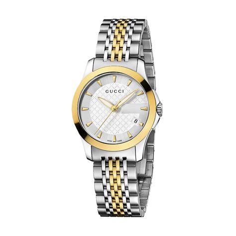 gucci g-timeless 27mm stainless steel watch|Gucci g timeless automatic watch.